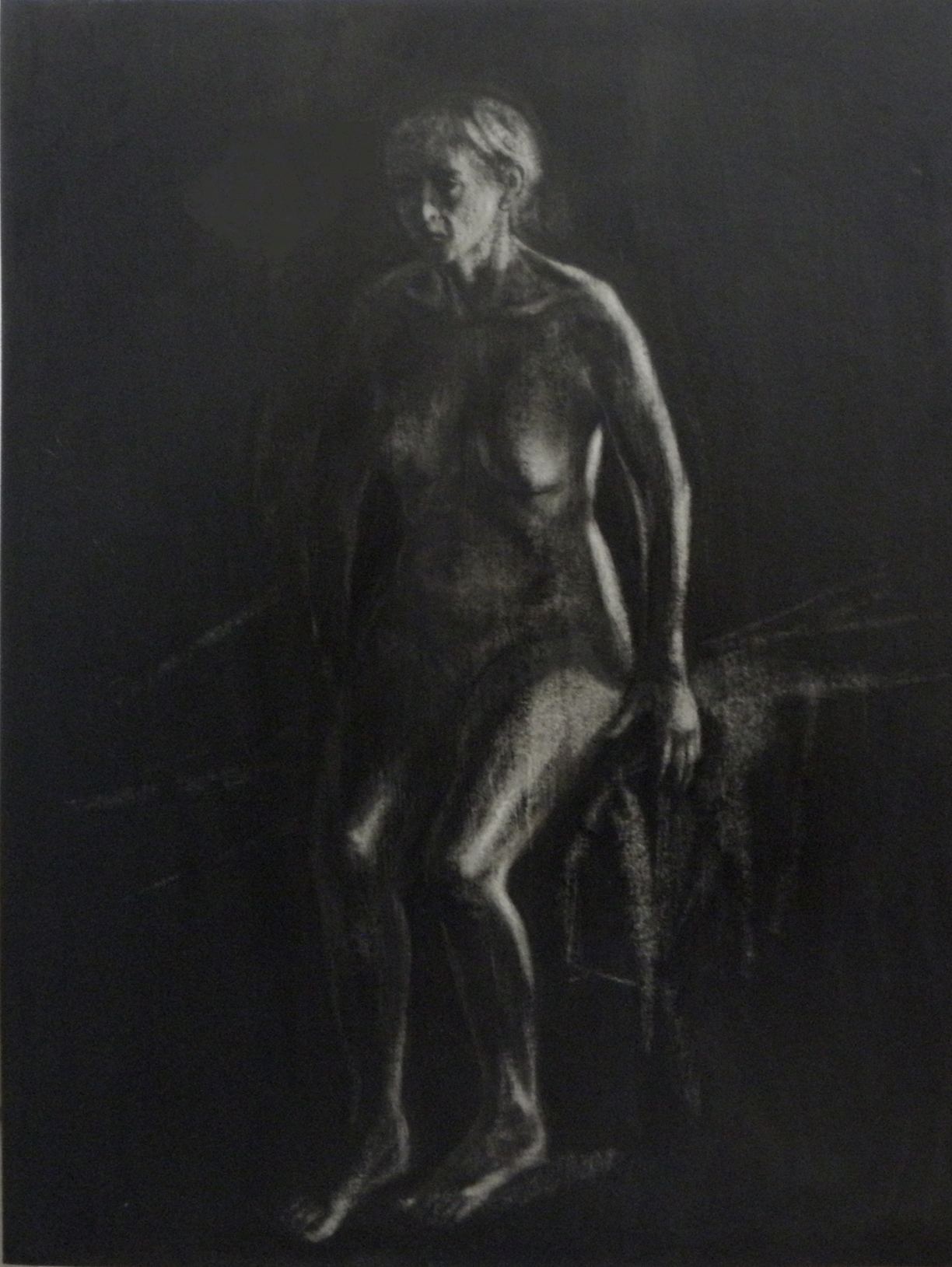 Nu artistique. Dessin de nu. Portrait. Nu féminin.draw nude, femal nude, dessins de nus Par Christophe GABRIEL